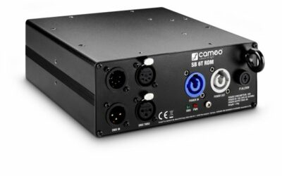 SPLITTER/BOOSTER DMX/RDM 6 CANAUX (3 ET 5 BROCHES)